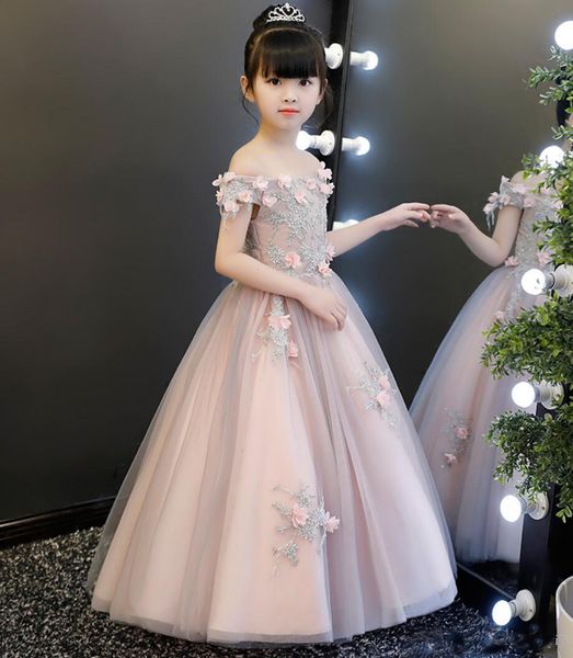 new arrival flower princess girl dress shoulderless baptsim pink tulle party wedding birthday gown kids long tutu dresses, White;blue
new arrival flower princess girl dress shoulderless baptsim pink tulle party wedding birthday gown kids long tutu dresses, White;blue