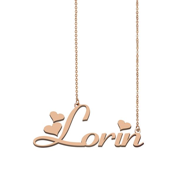 lorin name necklaces pendant custom personalized for women girls children friends mothers gifts 18k gold plated stainless steel, Silver
lorin name necklaces pendant custom personalized for women girls children friends mothers gifts 18k gold plated stainless steel, Silver