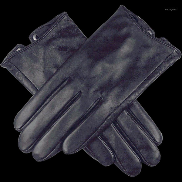 five fingers gloves balck genuine leather sheepskin female woman plush lined keep warm mittens winter1, Blue;gray
five fingers gloves balck genuine leather sheepskin female woman plush lined keep warm mittens winter1, Blue;gray