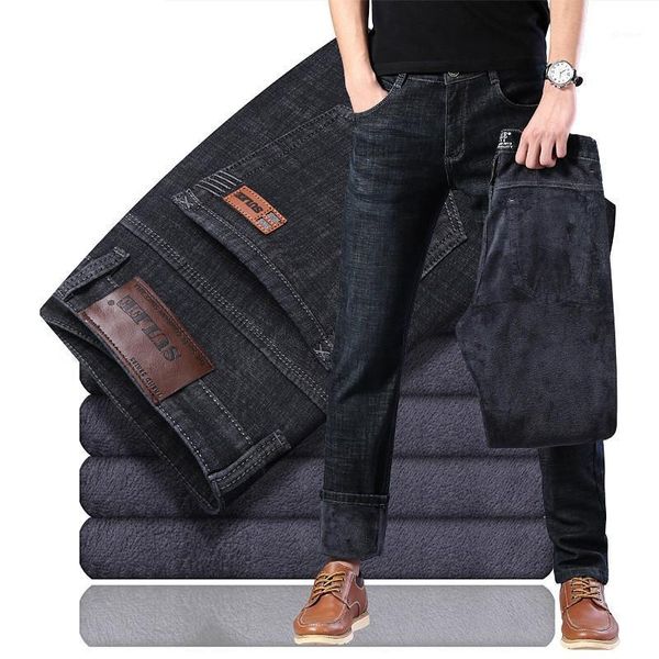 sulee winter new men warm jeans elasticity thicken velvet denim pants trousers male brand clothes1, Blue
sulee winter new men warm jeans elasticity thicken velvet denim pants trousers male brand clothes1, Blue