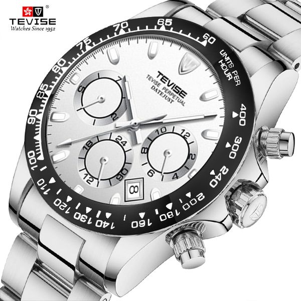 tevise automatic mechanical watch men stainless steel date wristwatch fashion business mens watches relogio masculino, Slivery;brown
tevise automatic mechanical watch men stainless steel date wristwatch fashion business mens watches relogio masculino, Slivery;brown