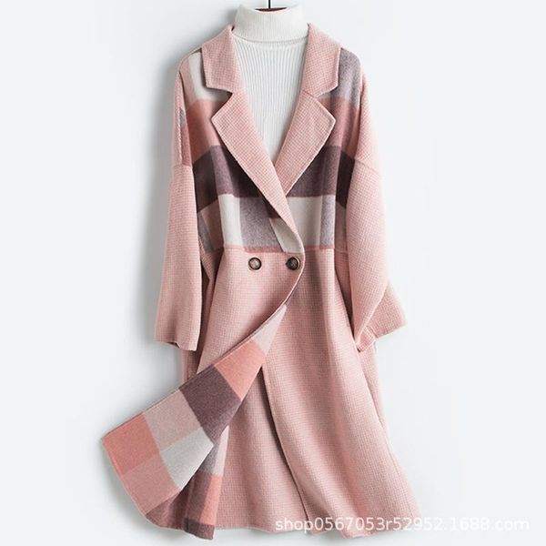 2020 new wool coat women korean plaid coat double-sided jacket fashion woolen ladies coats and jackets abrigo mujer 887306 yy4631, Black
2020 new wool coat women korean plaid coat double-sided jacket fashion woolen ladies coats and jackets abrigo mujer 887306 yy4631, Black