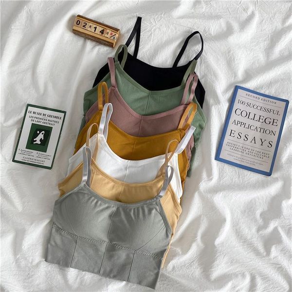 summer 2020 new style anti-exposure push up camisole vest women's underwear short wrap-around bra fashion1, Black;white
summer 2020 new style anti-exposure push up camisole vest women's underwear short wrap-around bra fashion1, Black;white