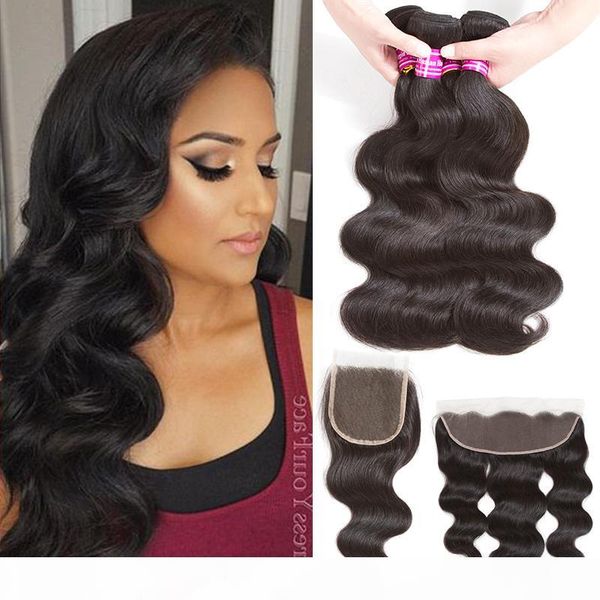 body wave 8a brazilian human hair bundles with frontal 100% unprocessed body wave virgin hair bundles with closure human hair extension, Black;brown
body wave 8a brazilian human hair bundles with frontal 100% unprocessed body wave virgin hair bundles with closure human hair extension, Black;brown