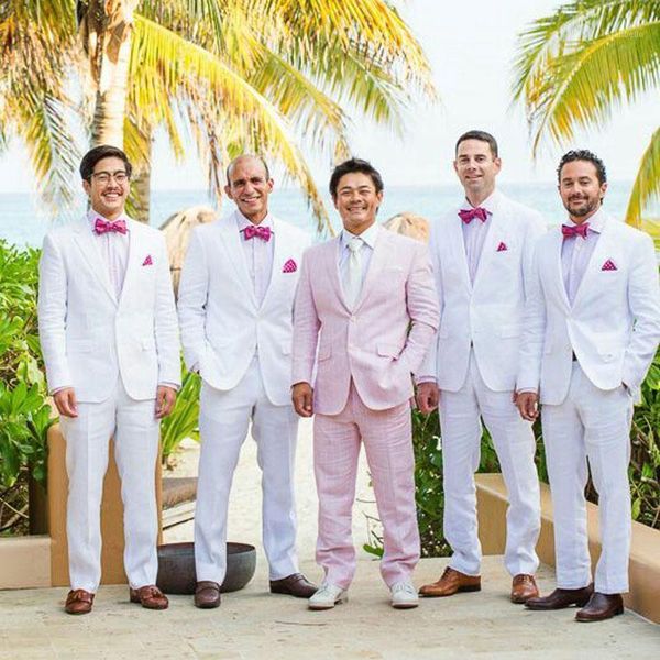 beach pink linen men suits wedding suits for man blazer slim fit casual groom prom tailor made tuxedos man 2pieces costume1, White;black
beach pink linen men suits wedding suits for man blazer slim fit casual groom prom tailor made tuxedos man 2pieces costume1, White;black