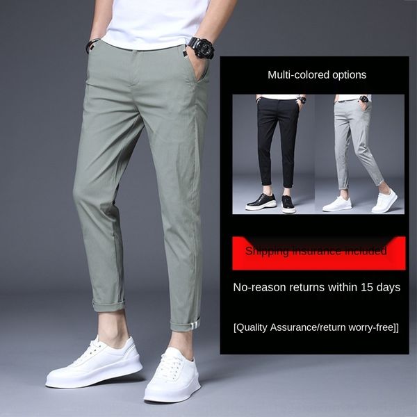 ffvmd korean-style slim-fit ankle-length casual sports sports men's pants summer thin trendy versatile nine-point casual pants trendy b, Blue
ffvmd korean-style slim-fit ankle-length casual sports sports men's pants summer thin trendy versatile nine-point casual pants trendy b, Blue