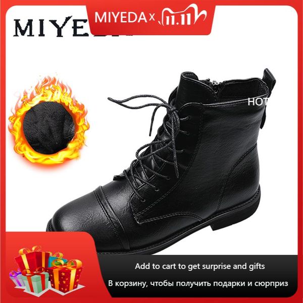 boots pu female lace-up black side/back zipper round toe flat winter plush warm comfortable fur trendy women
boots pu female lace-up black side/back zipper round toe flat winter plush warm comfortable fur trendy women