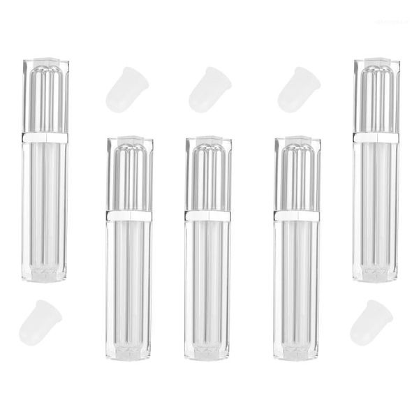 5pcs square lip tubes lip gloss empty tube labial glair tube bottle subpackaging holder (silver lid)1
5pcs square lip tubes lip gloss empty tube labial glair tube bottle subpackaging holder (silver lid)1