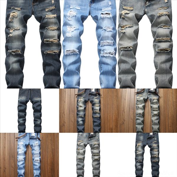 z1i86 for slim jeans korean-style fashion men's hole straight man skinny fit jeans man men's wear, Black
z1i86 for slim jeans korean-style fashion men's hole straight man skinny fit jeans man men's wear, Black