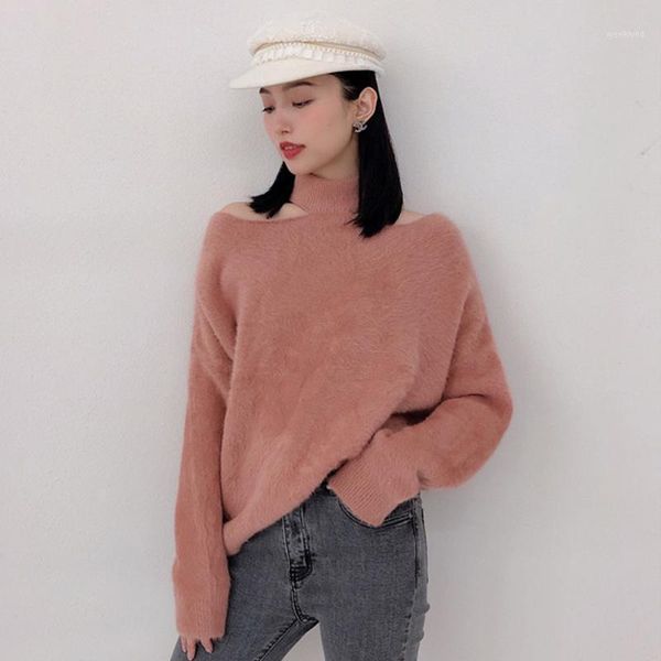 halter collar cashmere sweater 100% natural 2020 just arrived new mink cashmere sweater tbsr7741, White;black
halter collar cashmere sweater 100% natural 2020 just arrived new mink cashmere sweater tbsr7741, White;black