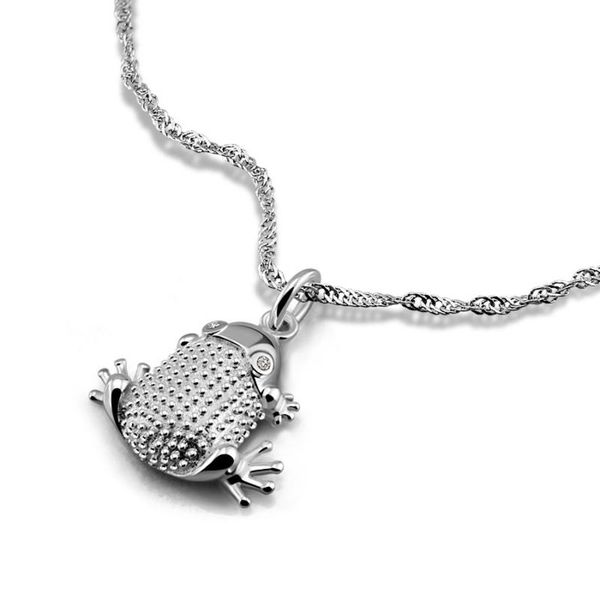 the mascot 2020 collier 925 sterling silver tassel frog pendant necklace jewelry women wedding fashion and personality
the mascot 2020 collier 925 sterling silver tassel frog pendant necklace jewelry women wedding fashion and personality