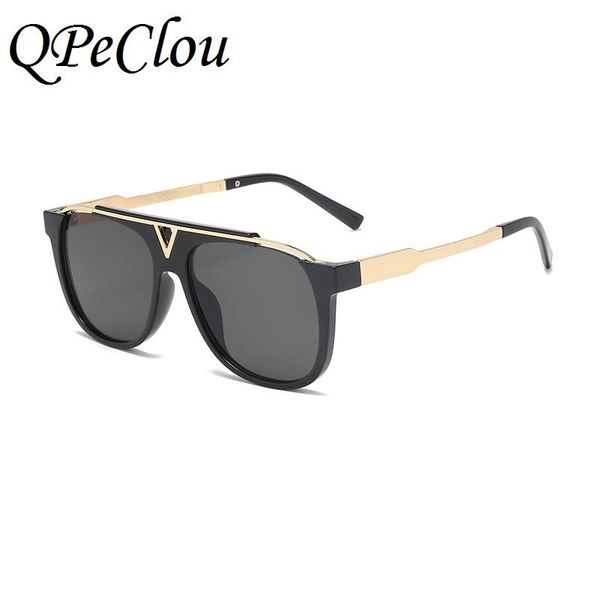 qpeclou 2020 new retro oversized square sunglasses women fashion brand designer v sun glasses men vintage punk shades mirrors, White;black
qpeclou 2020 new retro oversized square sunglasses women fashion brand designer v sun glasses men vintage punk shades mirrors, White;black