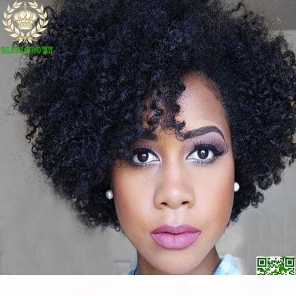 short hair wig afro kinky curly brazilian human hair full lace wigs glueless lace front human hair wig grade 6a, Black;brown
short hair wig afro kinky curly brazilian human hair full lace wigs glueless lace front human hair wig grade 6a, Black;brown