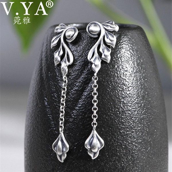 v.ya 925 sterling silver tree leaf jewelry female thai silver earrings for women vintage fine jewelry christmas earrings gift
v.ya 925 sterling silver tree leaf jewelry female thai silver earrings for women vintage fine jewelry christmas earrings gift