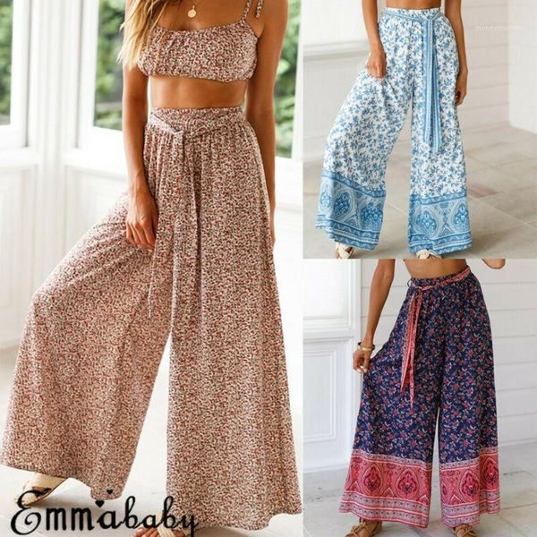 women's pants & capris 2021 fashion womens trousers elegent ladies boho wide leg palazzo summer holiday beach casual women trousers1, Black;white
women's pants & capris 2021 fashion womens trousers elegent ladies boho wide leg palazzo summer holiday beach casual women trousers1, Black;white