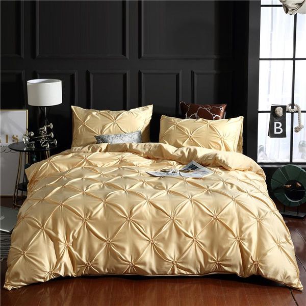 bedding sets cross-border european-style washing silk three-piece set of solid color sheets
bedding sets cross-border european-style washing silk three-piece set of solid color sheets