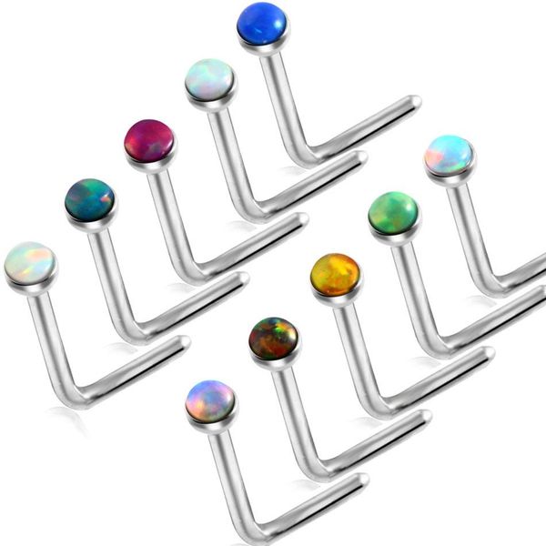 12шт хирургическая сталь opal нос stud 20g lshape нос stud opal нос кольцо ювелирных изделий и шпилек ноздря серьги pircing nariz тела wmtcf, Slivery;golden
12шт хирургическая сталь opal нос stud 20g lshape нос stud opal нос кольцо ювелирных изделий и шпилек ноздря серьги pircing nariz тела wmtcf, Slivery;golden