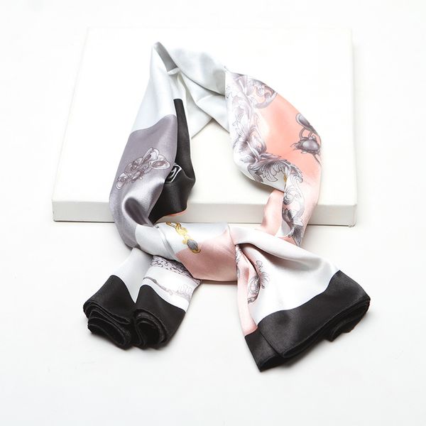 90*90cm new imitation silk scarf satin satin plaid square scarf all-match scarf wholesale, Blue;gray
90*90cm new imitation silk scarf satin satin plaid square scarf all-match scarf wholesale, Blue;gray
