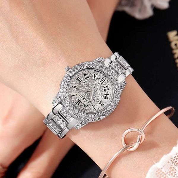 gold batch inlaid diamond watch women fashion student wristwatch roman numeral chain watch, Slivery;brown
gold batch inlaid diamond watch women fashion student wristwatch roman numeral chain watch, Slivery;brown