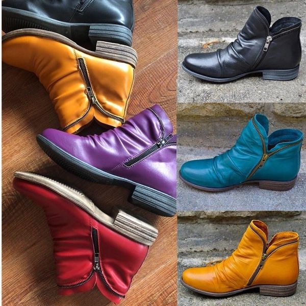 boots women short platform boothigh martin boots low heel short boot flat autumn winter shoes for female plus size, Black
boots women short platform boothigh martin boots low heel short boot flat autumn winter shoes for female plus size, Black