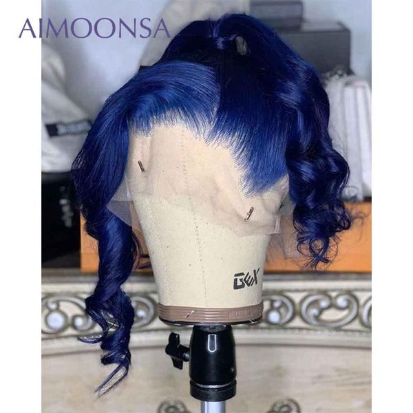 blue wig loose wave lace front wig deep part t colored human hair wigs preplucked and bleached knots lace brazilian 150 remy, Black;brown
blue wig loose wave lace front wig deep part t colored human hair wigs preplucked and bleached knots lace brazilian 150 remy, Black;brown