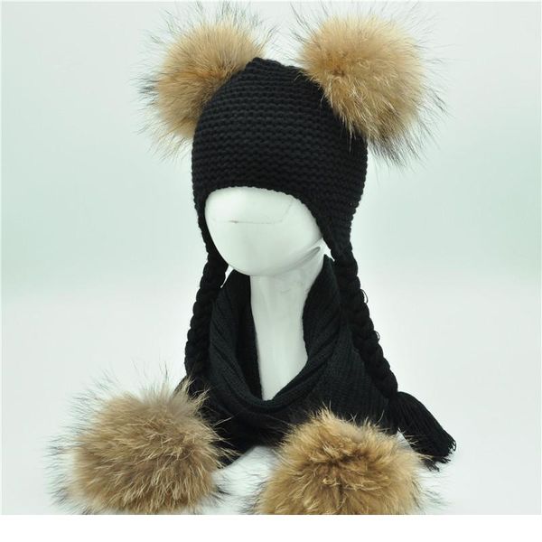 kids winter hat and scarf set children luxury big fur ball warm crochet beanie set real raccoon fur pom pom qylvuz
kids winter hat and scarf set children luxury big fur ball warm crochet beanie set real raccoon fur pom pom qylvuz