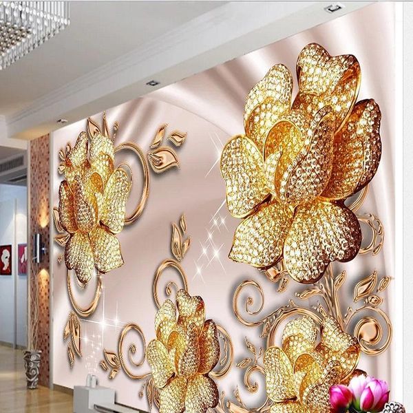 new custom 3d large mural wallpaper original european luxury jewelry roses children's room tv background living bedroom1
new custom 3d large mural wallpaper original european luxury jewelry roses children's room tv background living bedroom1