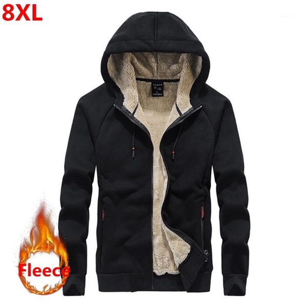 autumn and winter new men's fleece hoodie plus size casual loose large size men's plus velvet jacket male 8xl1, Black
autumn and winter new men's fleece hoodie plus size casual loose large size men's plus velvet jacket male 8xl1, Black