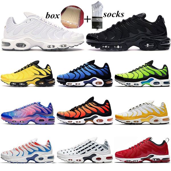 with box women men tn running shoes throwback future triple white black pimento unite total outdoor breathable mens trainers sports sneakers, White;red
with box women men tn running shoes throwback future triple white black pimento unite total outdoor breathable mens trainers sports sneakers, White;red