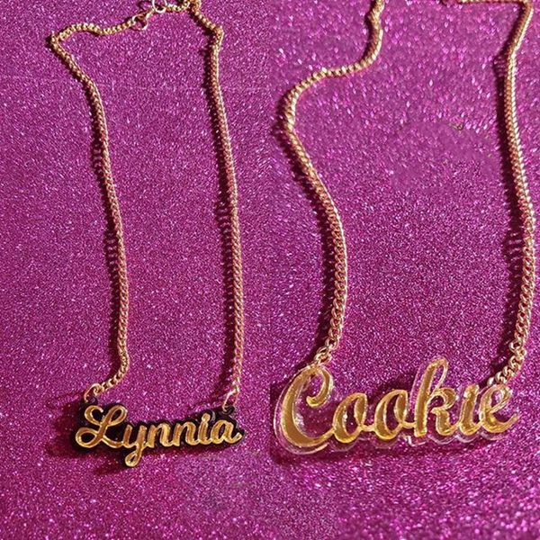 3umeter 2020 new acrylic pendant women custom hip hop personalized name necklace gift dropshipping q1113, Silver
3umeter 2020 new acrylic pendant women custom hip hop personalized name necklace gift dropshipping q1113, Silver
