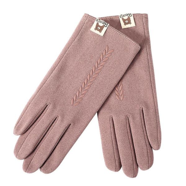five fingers gloves autumn and winter women keep warm touch screen elasticity thin section female cycling windproof soft elegant style, Blue;gray
five fingers gloves autumn and winter women keep warm touch screen elasticity thin section female cycling windproof soft elegant style, Blue;gray