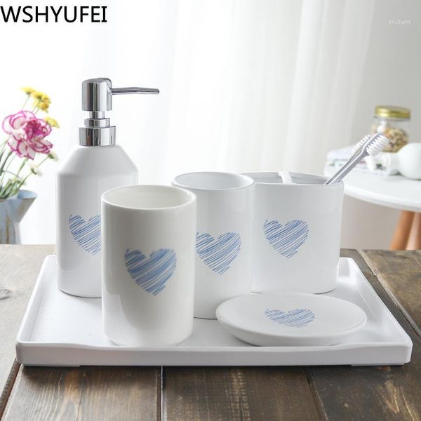 nordic ceramic six-piece bathroom products simple five-piece couple fashion mouthwash cup plastic tray household products1
nordic ceramic six-piece bathroom products simple five-piece couple fashion mouthwash cup plastic tray household products1
