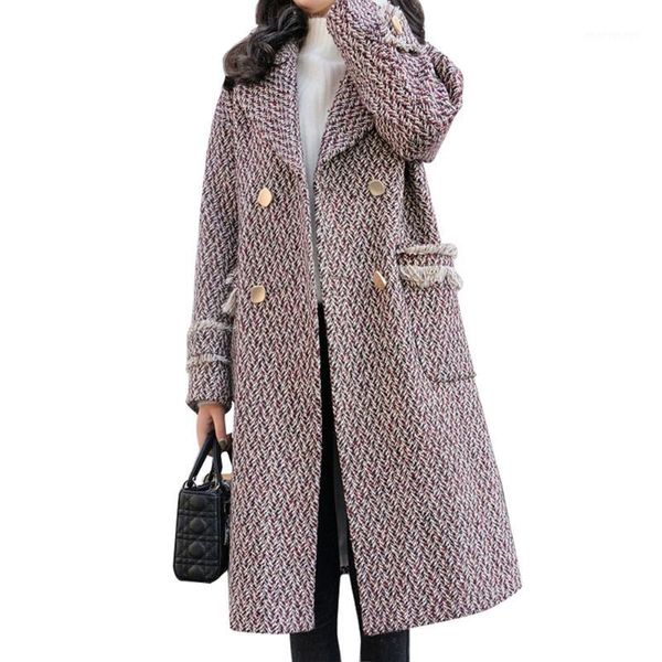 women woolen coat female autumn winter thickening tassel warm windproof long large coat female jl1, Black
women woolen coat female autumn winter thickening tassel warm windproof long large coat female jl1, Black