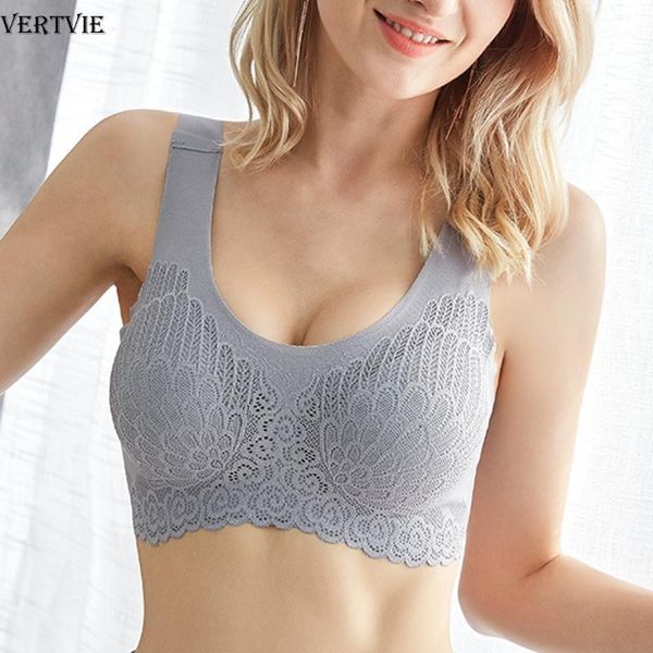 vertvie 5d wireless yoga bra lace breathable underwear seamless stretchy for sport yoga running bra sports bras vest1, White;black
vertvie 5d wireless yoga bra lace breathable underwear seamless stretchy for sport yoga running bra sports bras vest1, White;black