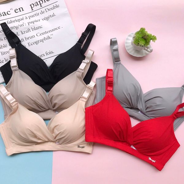 muko mark no steel ring small chest thickened steamed bread cup underwear women gathered adjustable bra, Red;black
muko mark no steel ring small chest thickened steamed bread cup underwear women gathered adjustable bra, Red;black