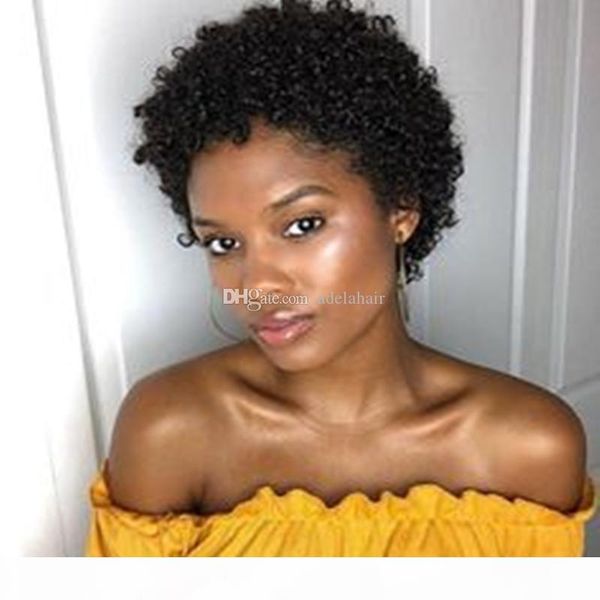 short bob kinky curly wigs for black women brazilian human hair afro curly wig wholesale price, Black;brown
short bob kinky curly wigs for black women brazilian human hair afro curly wig wholesale price, Black;brown