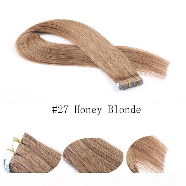 remy human hair extensions 20pcs invisible skin weft silky straight tape in hair extensions #27 honey blonde, Black
remy human hair extensions 20pcs invisible skin weft silky straight tape in hair extensions #27 honey blonde, Black