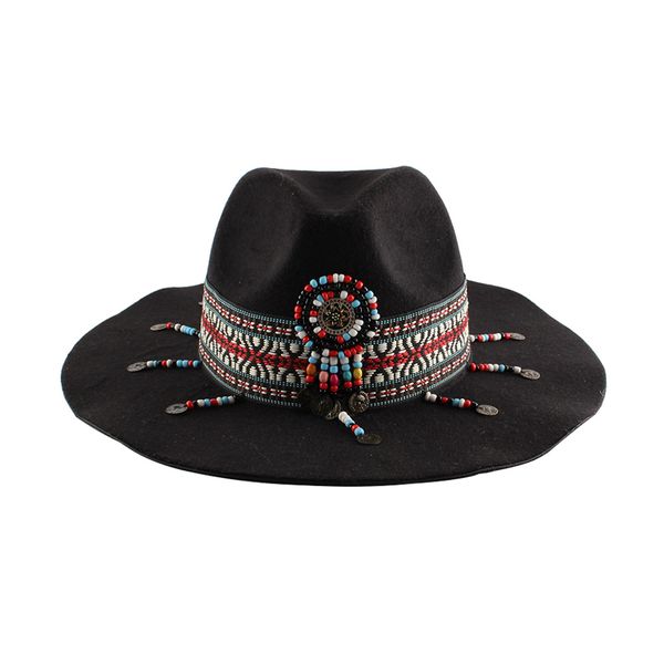 women's hats fedora hat wavy edge woolen hat wide brim wool jazz godfather sombrero caps 56-58cm 2020 new, Blue;gray
women's hats fedora hat wavy edge woolen hat wide brim wool jazz godfather sombrero caps 56-58cm 2020 new, Blue;gray