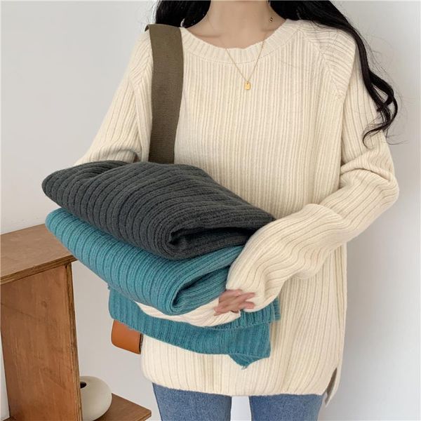women's sweaters fashion women long sleeve knitting sweater o-neck loose pullover jumper female casual knitted girl apricot gray, White;black
women's sweaters fashion women long sleeve knitting sweater o-neck loose pullover jumper female casual knitted girl apricot gray, White;black