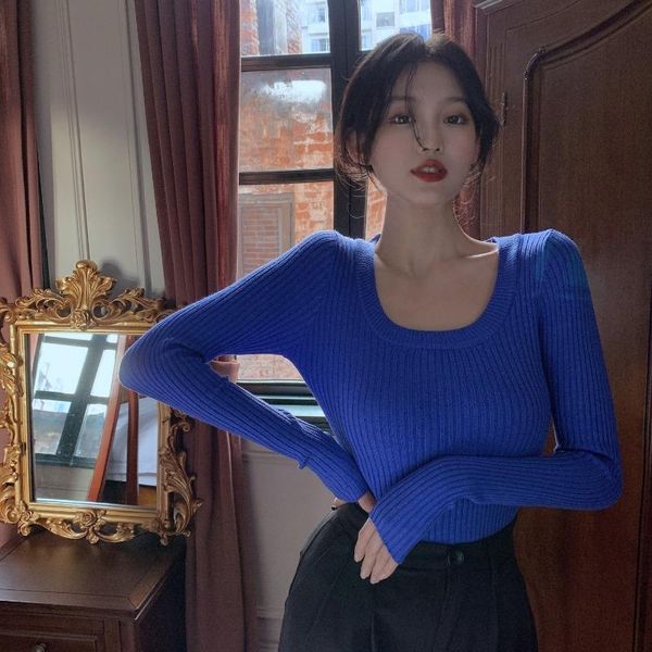 knit sweater women fall/winter white tight-fitting slim long-sleeved bottoming sweater short inner top, White;black
knit sweater women fall/winter white tight-fitting slim long-sleeved bottoming sweater short inner top, White;black