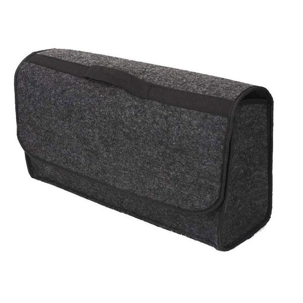 car organizer bag car trunk organizer woolen felt storage waterproof trunk bag large container for