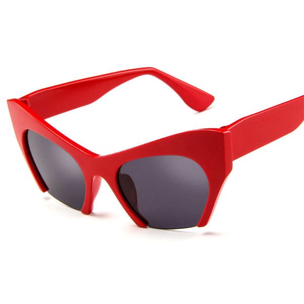 retro half frame cat eye women sunglasses fashion red silver shades uv400 sun glasses female big de soleil femme aaar05
retro half frame cat eye women sunglasses fashion red silver shades uv400 sun glasses female big de soleil femme aaar05