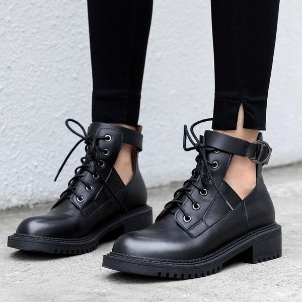 boots doratasia women solid fashion brand shoes casual daily brogue round toe lace up square heel ankle, Black
boots doratasia women solid fashion brand shoes casual daily brogue round toe lace up square heel ankle, Black