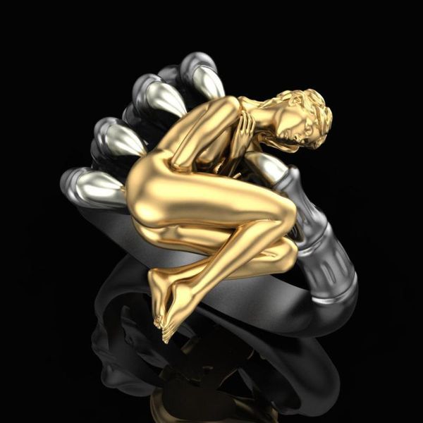 cluster rings fdlk women fashion princess ring black viking dragon claw wedding engagement for ladies girlfriend lovers gift, Golden;silver
cluster rings fdlk women fashion princess ring black viking dragon claw wedding engagement for ladies girlfriend lovers gift, Golden;silver