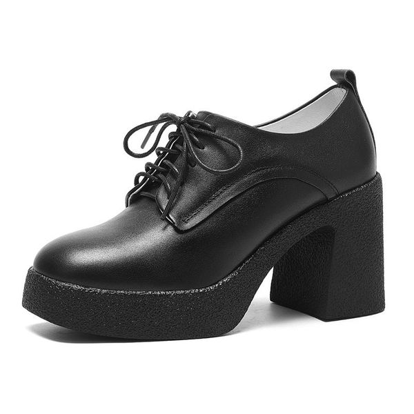 genuine 2021 new woman lace up to thick soles party high heels shoes z4n5, Black
genuine 2021 new woman lace up to thick soles party high heels shoes z4n5, Black