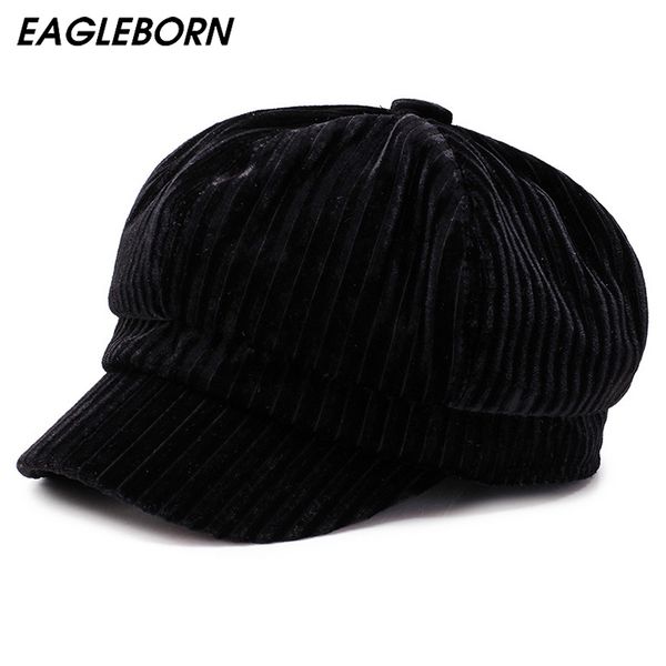 autumn winter women velvet beret hat berets for women cap stripe fashion trend hats black white caps street hipster simple hat 201026, Blue;gray
autumn winter women velvet beret hat berets for women cap stripe fashion trend hats black white caps street hipster simple hat 201026, Blue;gray