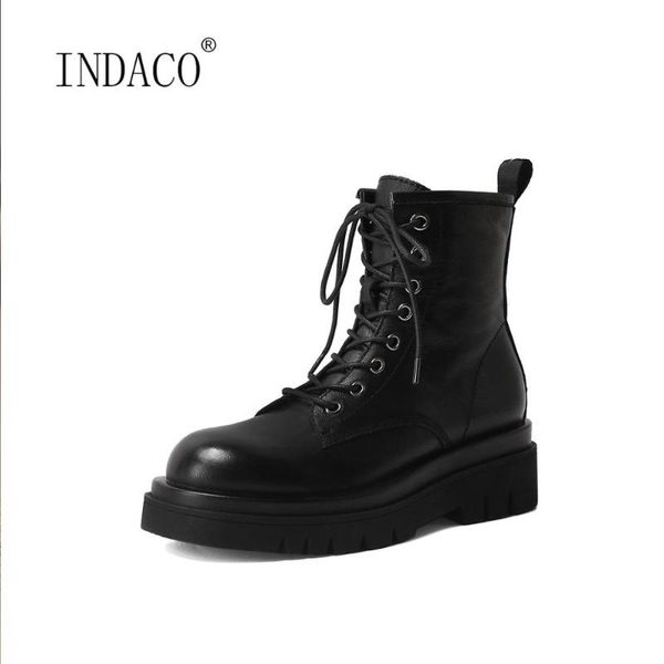women martin boots black motorcycle boots genuine leather platform lace up female shoes autumn botas feminina
women martin boots black motorcycle boots genuine leather platform lace up female shoes autumn botas feminina