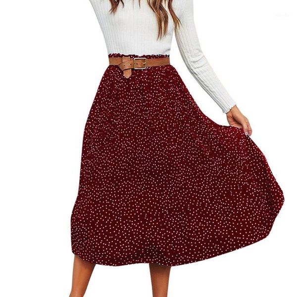 fashion women bohemian retro polka dot skirt pleated polka dot printed swing boho long maxi evening party skirt1, Black
fashion women bohemian retro polka dot skirt pleated polka dot printed swing boho long maxi evening party skirt1, Black