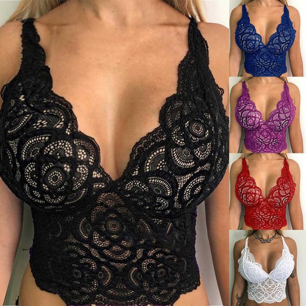 s-xxxl multicolor soft women corset lace floral bralette bralet bra tank cami crop underwear lingerie erotique femme t3, Red;black
s-xxxl multicolor soft women corset lace floral bralette bralet bra tank cami crop underwear lingerie erotique femme t3, Red;black