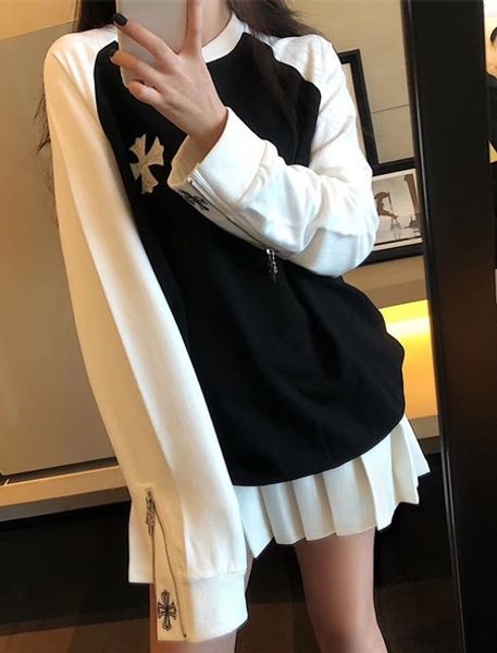gxwyq 2020 интернет-знаменитости женщин pulloversweater пуловеры стиль douyin весной новый же крест вышивка вязаный свитер с длинным рукавом, Black
gxwyq 2020 интернет-знаменитости женщин pulloversweater пуловеры стиль douyin весной новый же крест вышивка вязаный свитер с длинным рукавом, Black